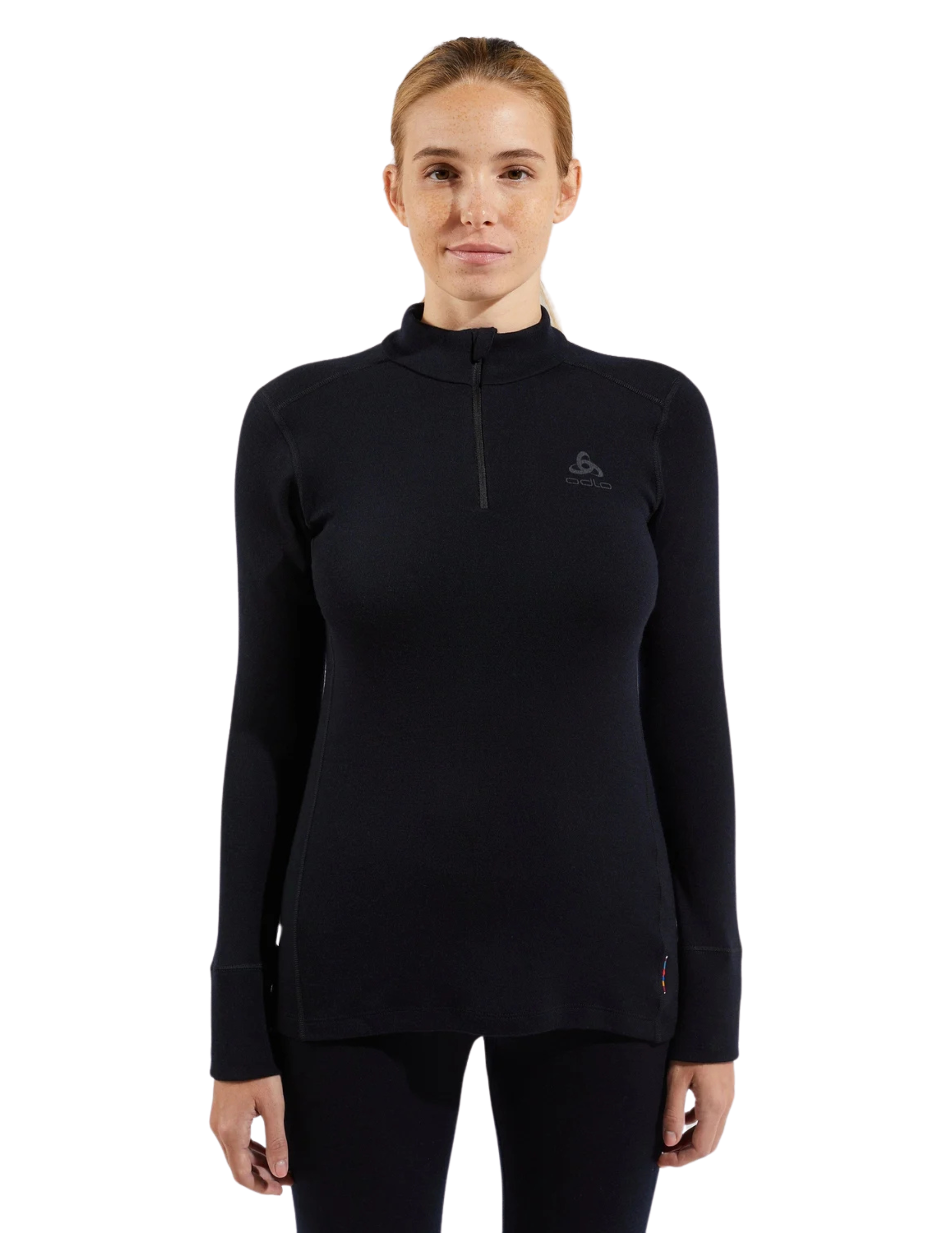 Odlo X-Warm Merino 260 Long Sleeve 1/2 Zip Damen-Basisschicht