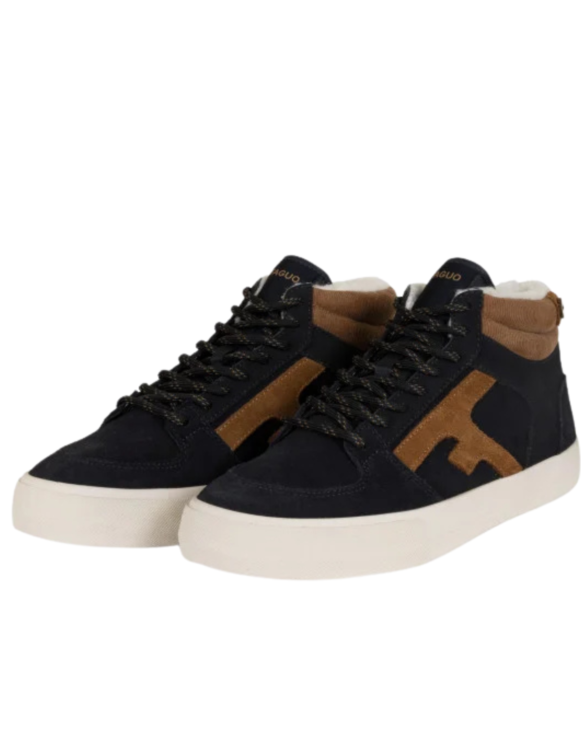 Faguo Walnut Mid Tennis Men's Sneakers