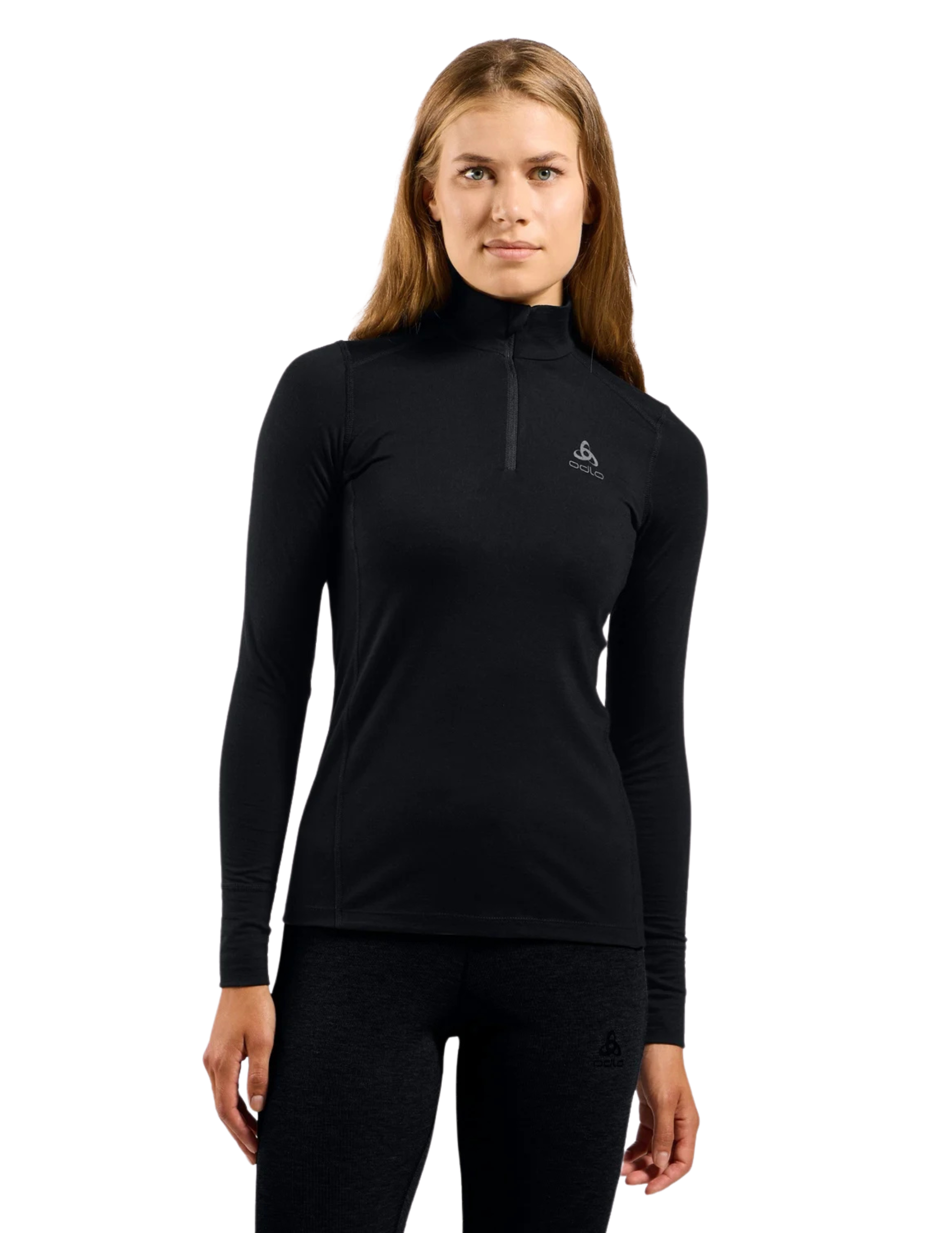 Odlo Warm Merino 200 Long Sleeve 1/2 Zip Damen-Basisschicht