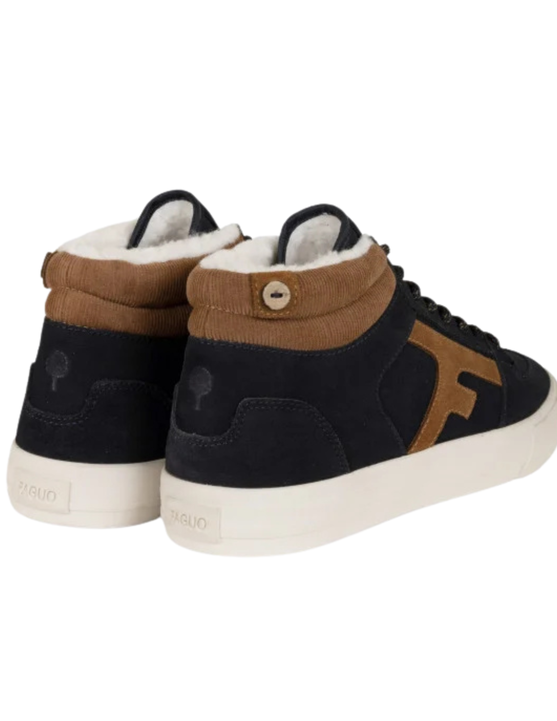 Faguo Walnut Mid Tennis Men's Sneakers