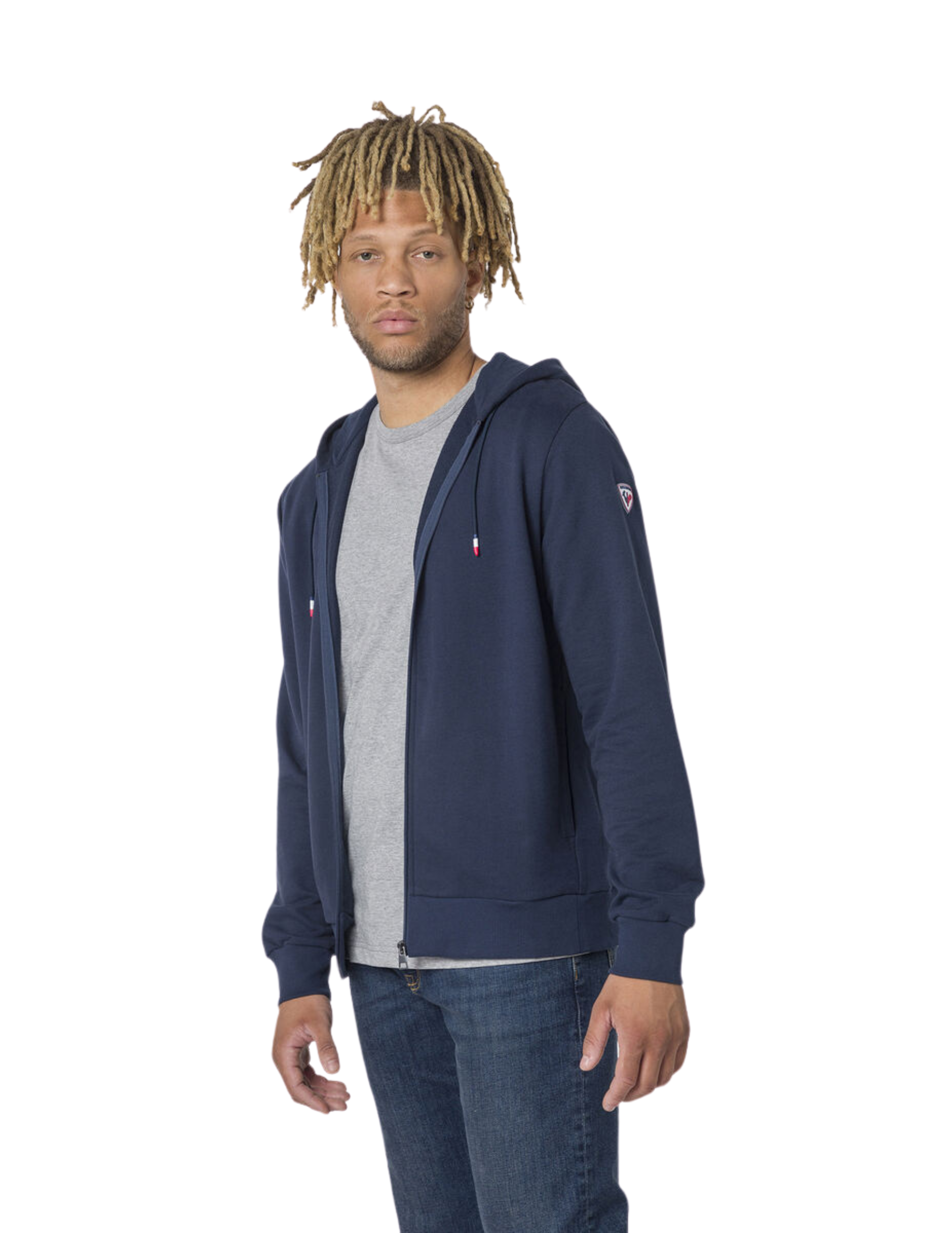 Sweat à Capuche Rossignol Logo Zip Homme