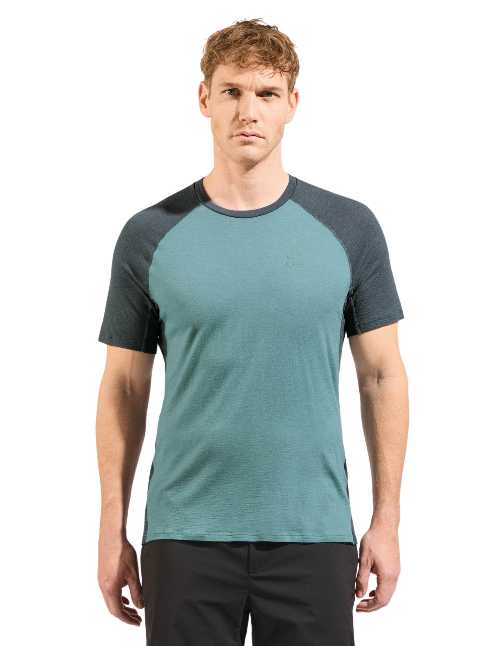 Odlo Ascent Performance Wool 125 Crew Short Sleeve Men's Hiking T-Shirt