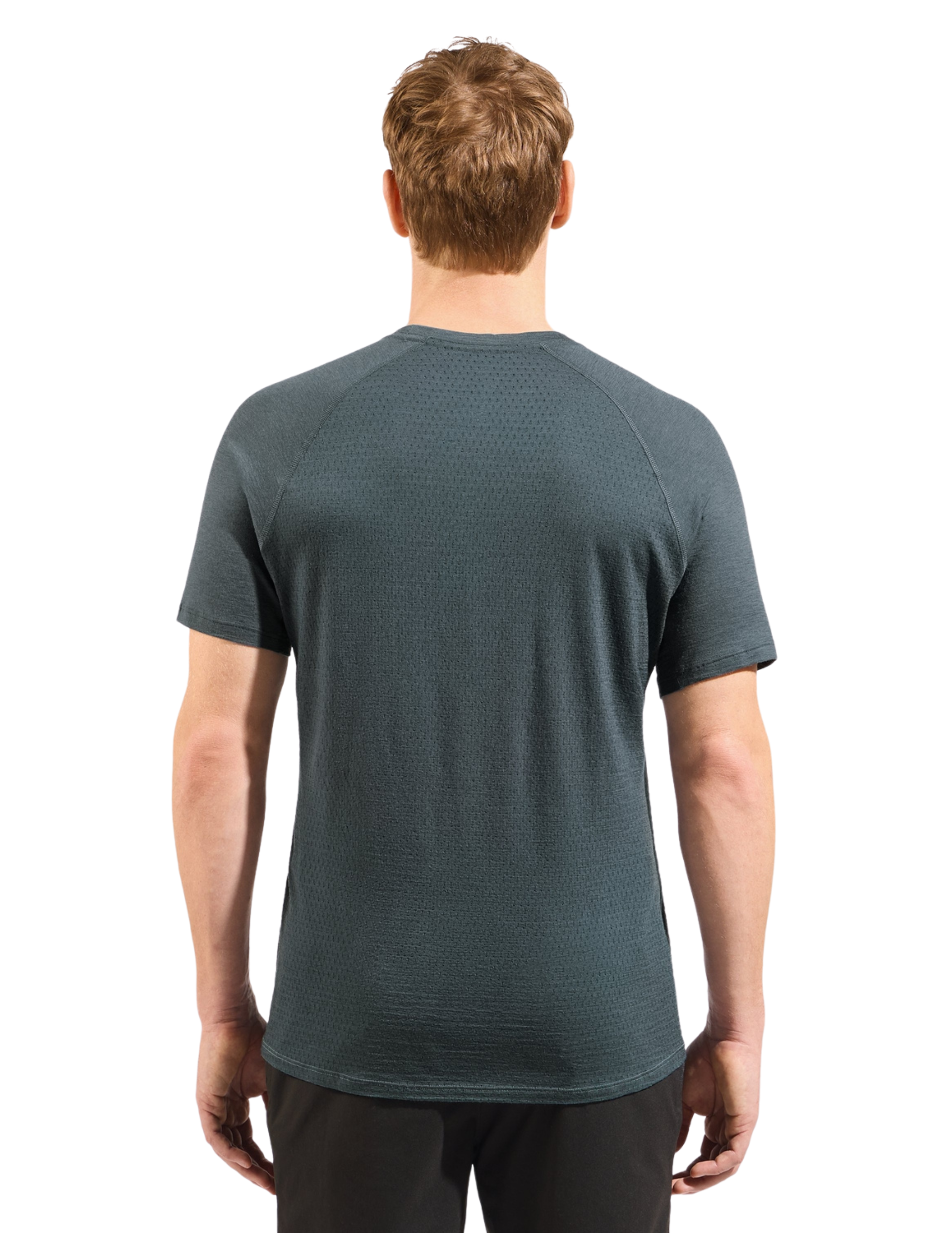 Odlo Ascent Performance Wool 125 Crew Short Sleeve Men's Hiking T-Shirt