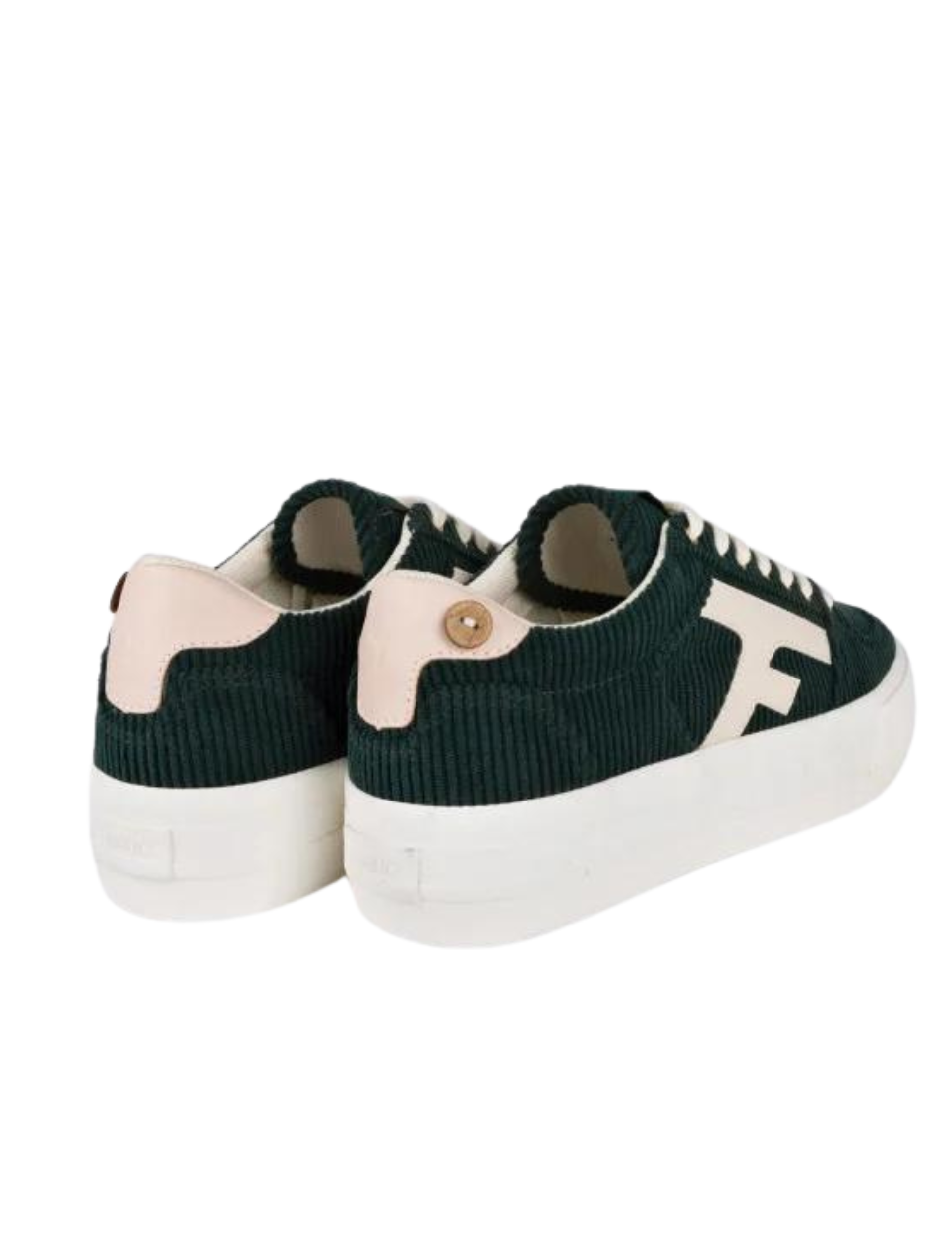 Faguo Walnut Platform Sneakers for Women