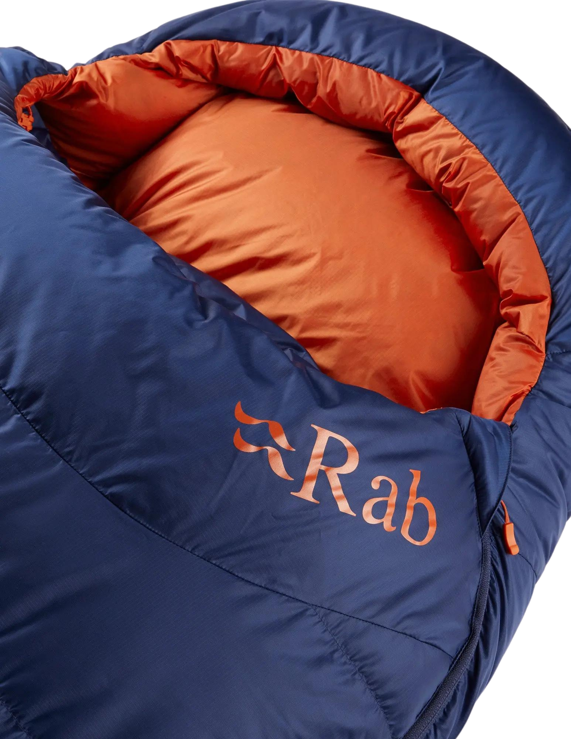 Rab Ascent 700 Damen-Schlafsack, normal, links