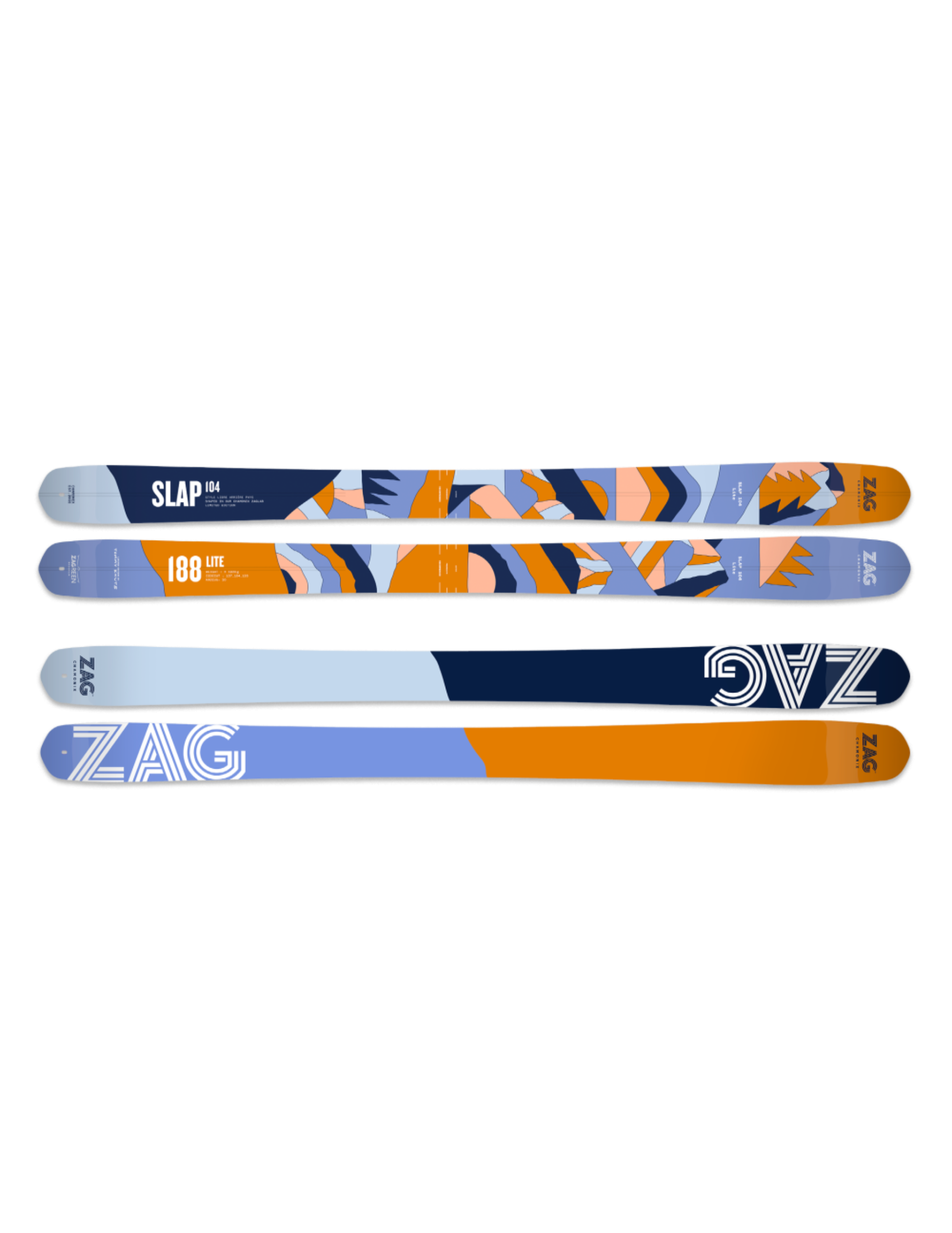 Skis de Randonnée Zag Slap 104 Lite